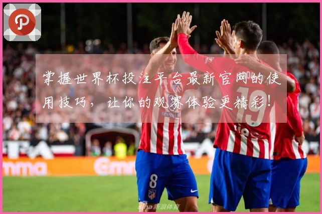 掌握世界杯投注平台最新官网的使用技巧，让你的观赛体验更精彩！
